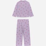 Cotton Pyjama Set – Beige/Black – ARKET NL