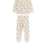 Jersey Pyjama Set – Pink/Red – ARKET NL