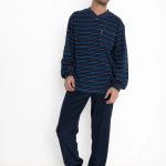 Outfitter Badstof heren pyjama Winter streep – Sliponline