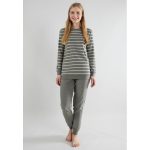 Gotzburg dames badstof pyjama groen 240172 322 | Textielhuis