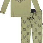 Claesen's Boys Pyjama Set Wolf Steps ® pyama's voor jongens Nu 30% korting