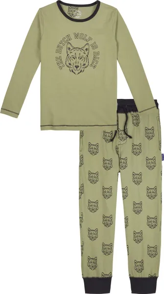 claesens-pyjama-454ygz.webp Claesen's Boys Pyjama Set Wolf Steps ® pyama's voor jongens Nu 30% korting - Afbeelding 1