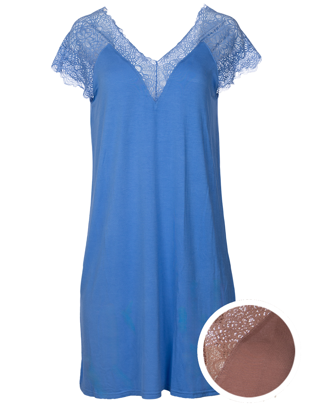 dames-nachtkleding-534coz-1.jpg Dames nachthemd kant maat S – XL kopen? Wibra Nederland Dat doe je goed. - Afbeelding 1