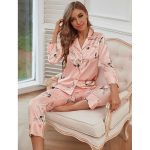 2Pc Dames Pyjama Zomer Ijs Zijde Pyjama Vrouwen...