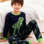 MIXIDON Jongens Pyjama Dinosaurus Pyjama Lange Mouwen Pyjama Set Kinderen Katoen Winter Nachtkleding Patroon 1 3jaar : Amazon.nl: Kleding, schoenen & sieraden