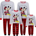 Disney Mickey & Minnie bijpassende kerstpyjama voor het hele gezin, pyjama's voor volwassenen, kinderen, kerstpyjama's, Kinderen, 9 10 jaar : Amazon.nl: Kleding, schoenen & sieraden