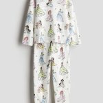 Tricot pyjama Wit/Disney prinsessen KINDEREN | H&M NL