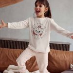 Pyjama voor meisjes Disney® Marie Aristokatten lichtroze