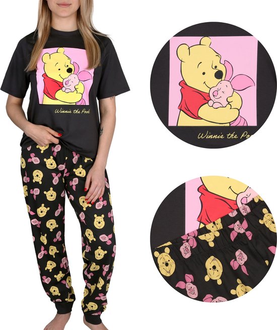 disney-pyjama-dames-576our-1.jpg sarcia.eu Winnie de Poeh Pyjama Dames katoenen pyjama met korte mouwen | bol - Afbeelding 1