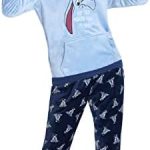 Disney Pyjama voor Vrouwen, Fluffy Dames Pyjama van Fleece, Stitch Minnie Geschenken (M, Blauwe Eeyore) : Amazon.nl: Kleding, schoenen & sieraden