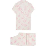 Eberjey Gisele Pyjama Met Bloemenprint En Afwerking | Beige | FARFETCH NL