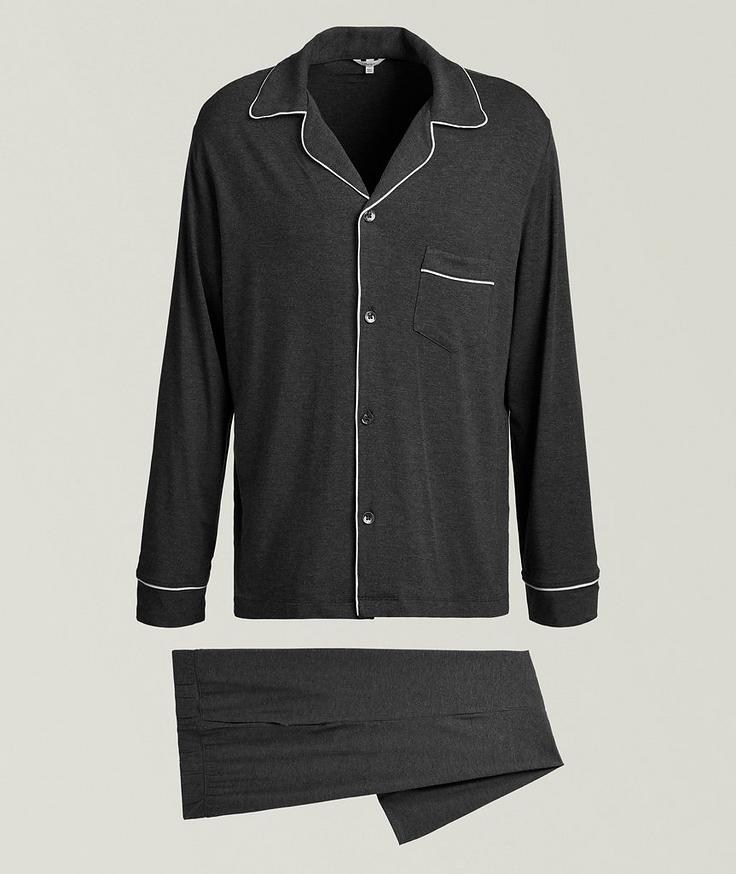 eberjey-pyjama-481gcy-1.jpg Eberjey Henry Henley Stretch Modal Pyjama Set | Pyjamas & Loungewear | Harry Rosen - Afbeelding 1