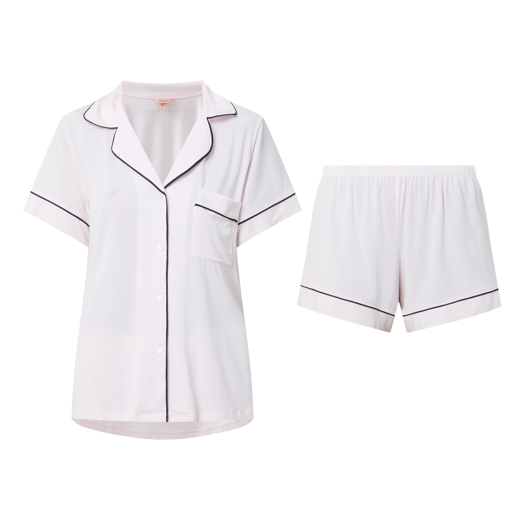 eberjey-pyjama-701cjb-1.jpg EBERJEY Gisele Top & Shorts Pyjama Set - Afbeelding 1