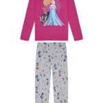 Disney FROZEN ELSA SCHLAFANZU SET Pyjama pink/donkerroze Zalando.nl