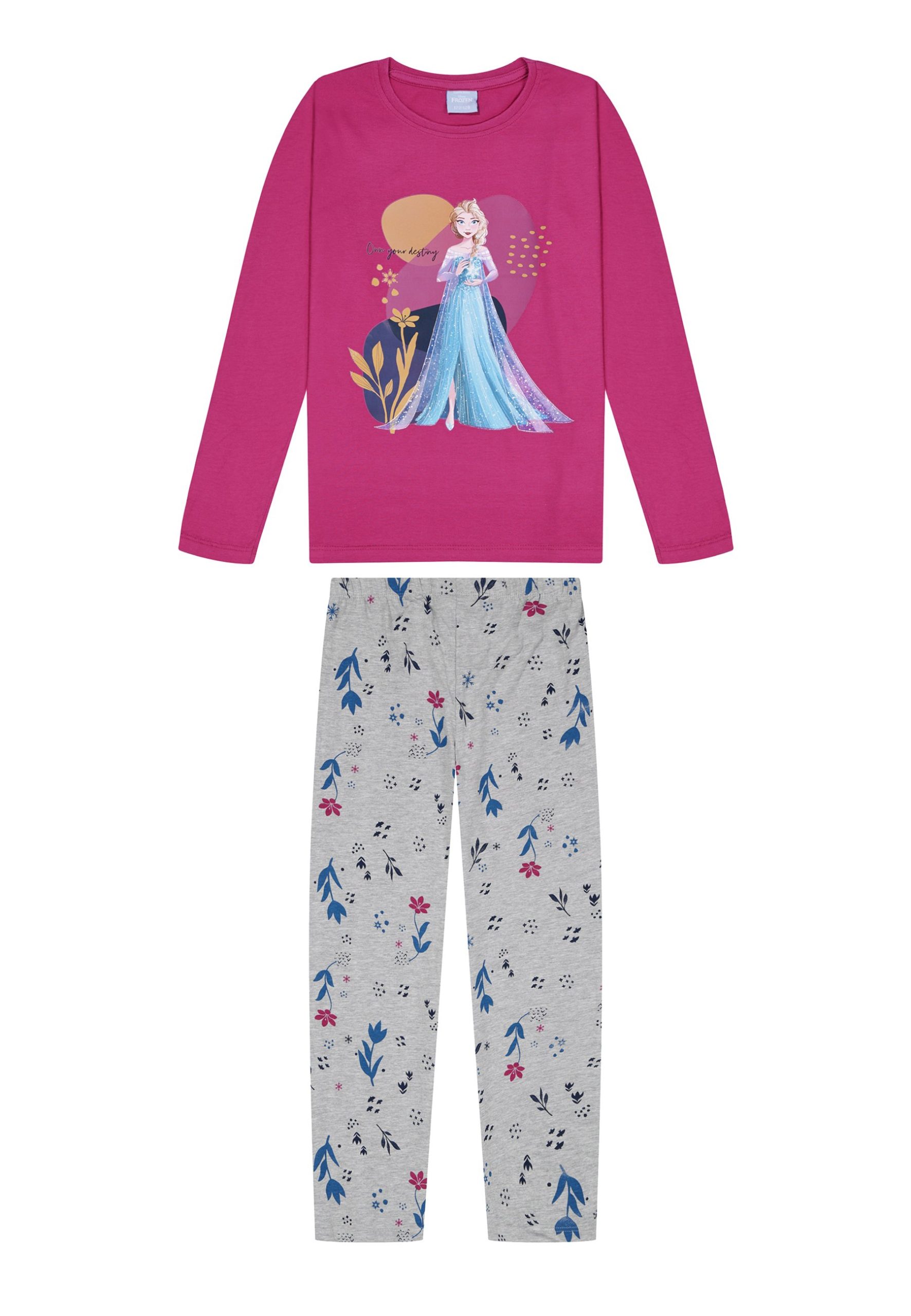 elsa-pyjama-813tlr-1.jpg Disney FROZEN ELSA SCHLAFANZU SET Pyjama pink/donkerroze Zalando.nl - Afbeelding 1