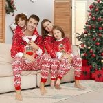 Kerst Familie Pyjama Set, Matchende Kerst Slaapset voor Koppels, Lange Mouw Kerstnachtkleding, Winter Huispyjama Set voor Dames, Heren en Kinderen : Amazon.nl: Kleding, schoenen & sieraden