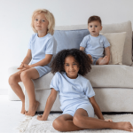 Feetje shortama wafel summer special babyblue
