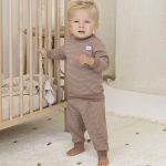 Feetje Pyjama wafel Bruin Bij Broer & Zus