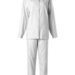 100% Katoen flanellen Dames Pyjama met lange mouwen Beerenondergoed.nl