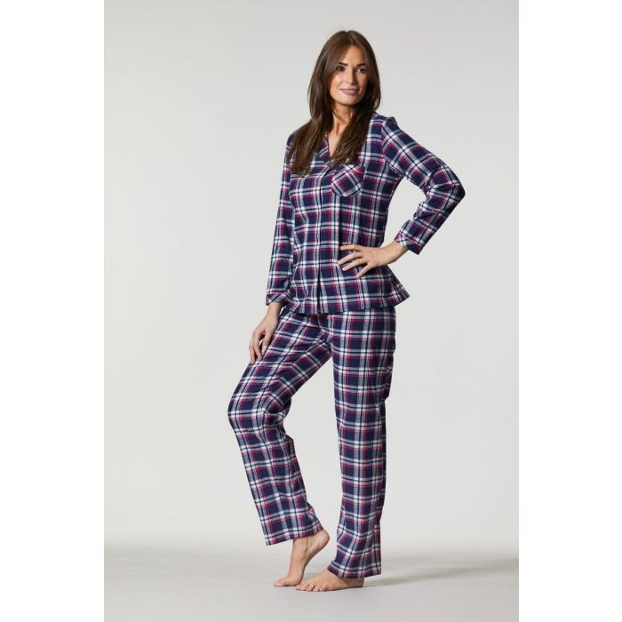 flanellen-dames-pyjama-788mvy-1.jpg Flanellen dames pyjama Ringella | Pyjama webshop | Online de mooiste pyjama's, nachthemden, ondermode en meer - Afbeelding 1