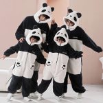 Soft Bear Family Fluffy Pajama 1 Piece Set – Kawaiies