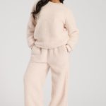 Loungeable COSY BORG LOUNGE SET Pyjama cream/beige Zalando.nl