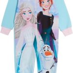 Disney Frozen Meisjes Onesie Pyjama Kinderen Fleece Slaappak Elsa Anna, Blauw, 3 4T : Amazon.nl: Kleding, schoenen & sieraden