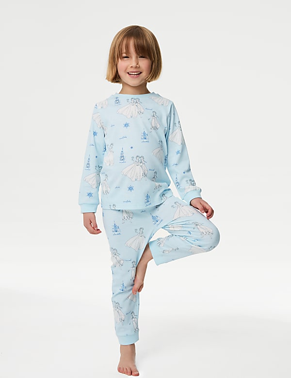 frozen-pyjama-413oaq-1.jpg Puur katoenen Frozen™ pyjama (2 8 jaar) - Afbeelding 1