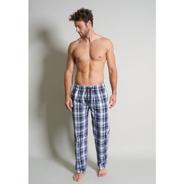 geruite-pyjamabroek-100ijr-1.jpg Blauw geruite Götzburg heren pyjamabroek | Pyjama webshop | Online de mooiste pyjama's, nachthemden, ondermode en meer - Afbeelding 1