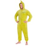 The Grinch Heren Fleece Onesie met Capuchon, Pluizige Loungewear Grappige Cadeaus voor Hem, Groen, L : Amazon.nl: Kleding, schoenen & sieraden
