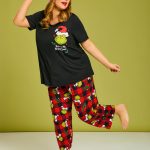 Shop Plus Size The Grinch Pyjama Pant, Multi | Taking Shape NZ