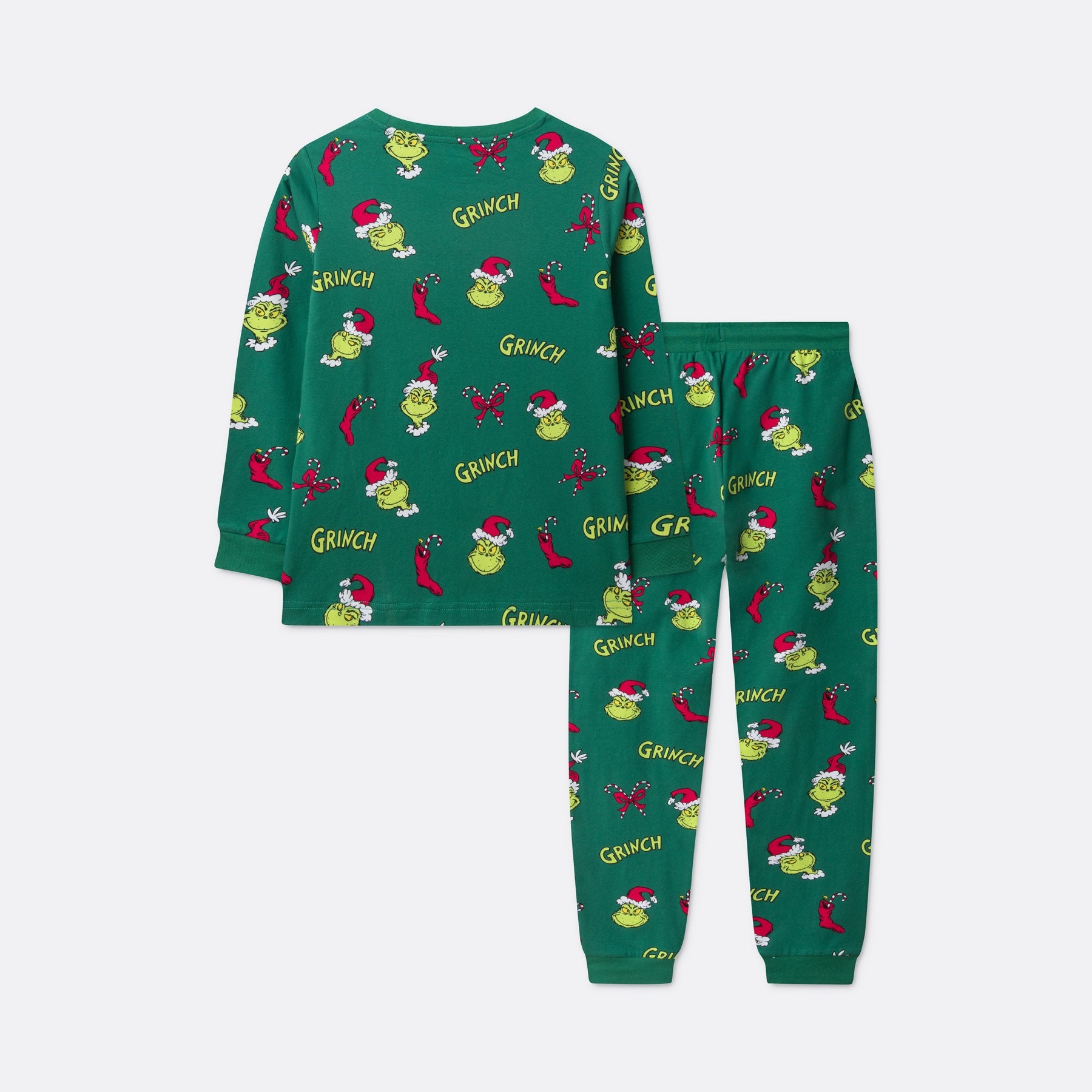 grinch-pyjama-196tiq-1.jpg The Grinch Kerstpyjama voor Kinderen Grootste assortiment van Nederland | SillySanta - Afbeelding 1