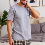 Doctor Nap Katoenen Pyjama Heren Korte Mouw Korte Broek Zomer Shortama To Do List... | bol