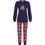Blauwe dames pyjama Merry Chirstmas | Pyjama webshop | Online de mooiste pyjama's, nachthemden, ondermode en meer