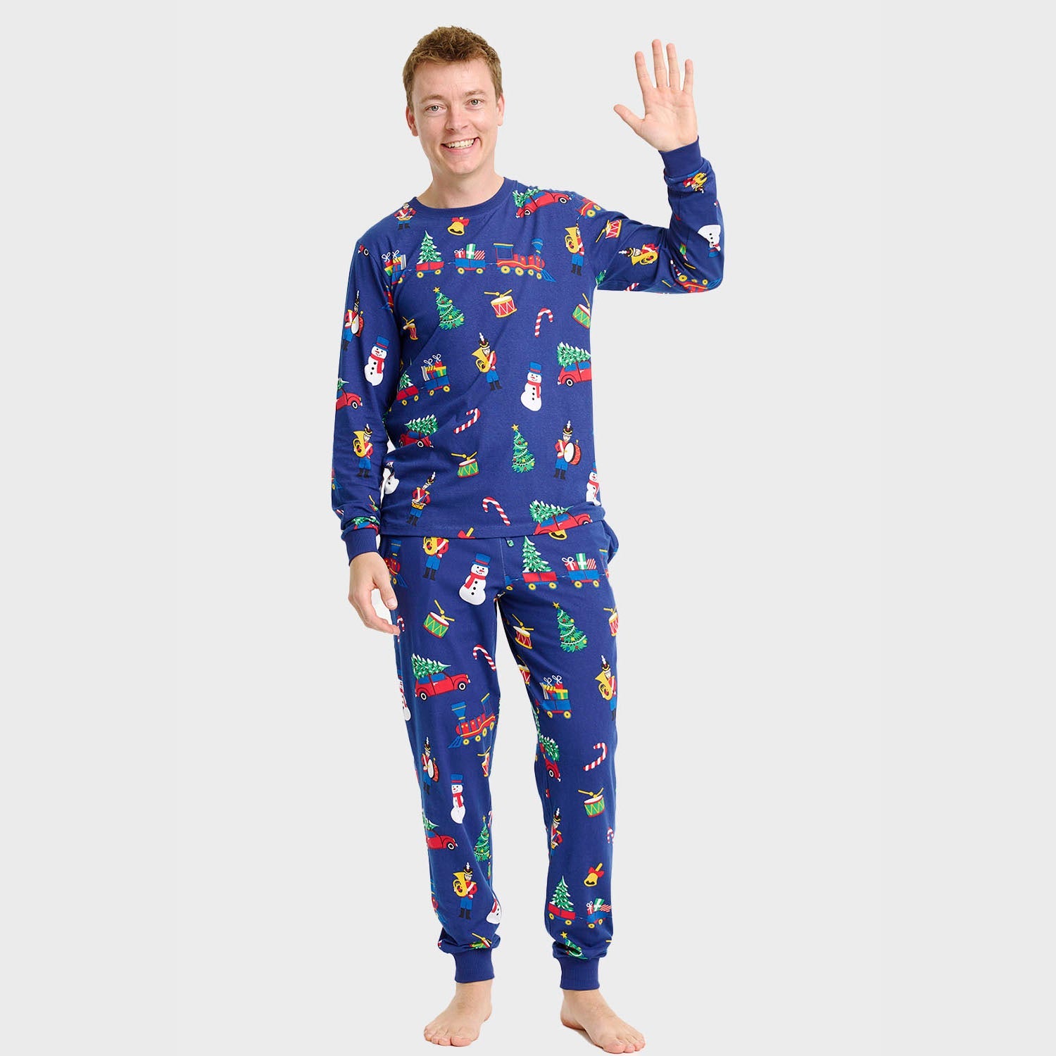kerst-pyjama-heren-432cwg-1.jpg Kerstpyjama heren | 4,6☆ & Deens design | Happy Seasons™ - Afbeelding 1