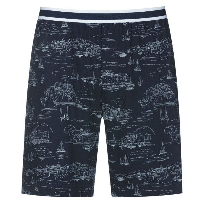 korte-pyjamabroek-heren-011adu.png Korte pyjamabroek Mey portofino - Afbeelding 1
