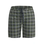 Tom Tailor heren korte pyjama broek, groen geruit S