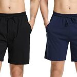 NC Korte pyjamabroek voor heren, van katoen, bermuda, slaapshorts, pyjamabroek, zomerslaapbroek, vrijetijdsbroek voor mannen, zwart+blauw, S | Pyjamabroek shorty zomer slaapbroek vrijetijdsbroek voor mannen : Amazon.nl: Kleding, schoenen & sieraden