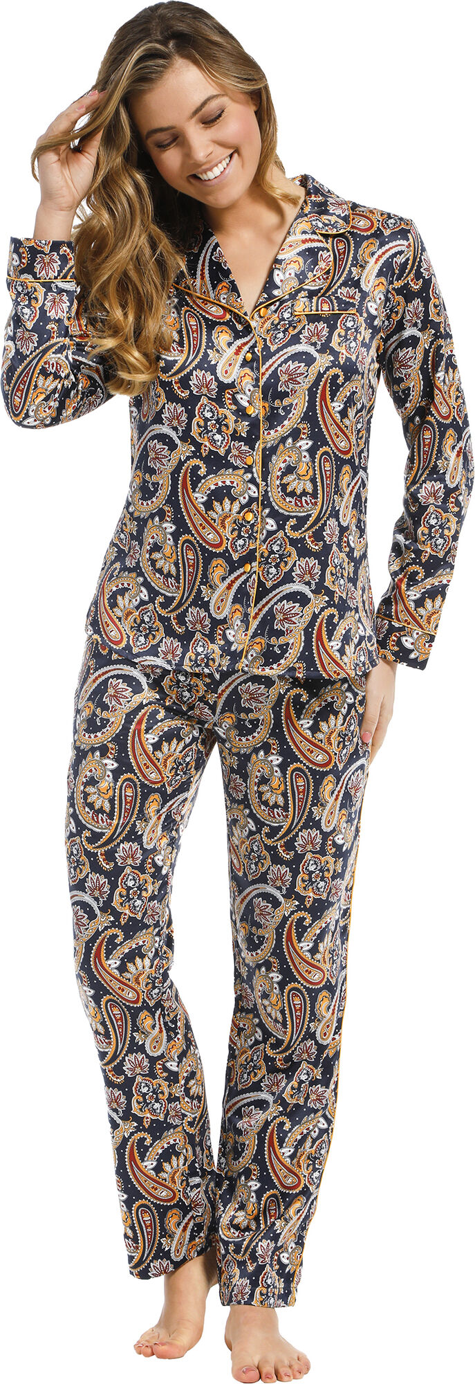 luxe-nachtkleding-dames-910trg-1.jpg Luxe nachtkleding dames kopen | Van Gemert Ondermode - Afbeelding 1