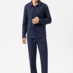 Pyjama Serie Pure Night Kleur Yacht Blue