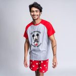 Korte Mickey Mouse pyjama voor mannen | Funidelia