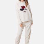 women'secret MICKEY MOUSE Pyjama off white/crème Zalando.nl