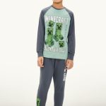 Minecraft pyjama 2 delig glanseffect