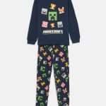 Lindex MINECRAFT SET Pyjama dark blue/donkerblauw Zalando.nl