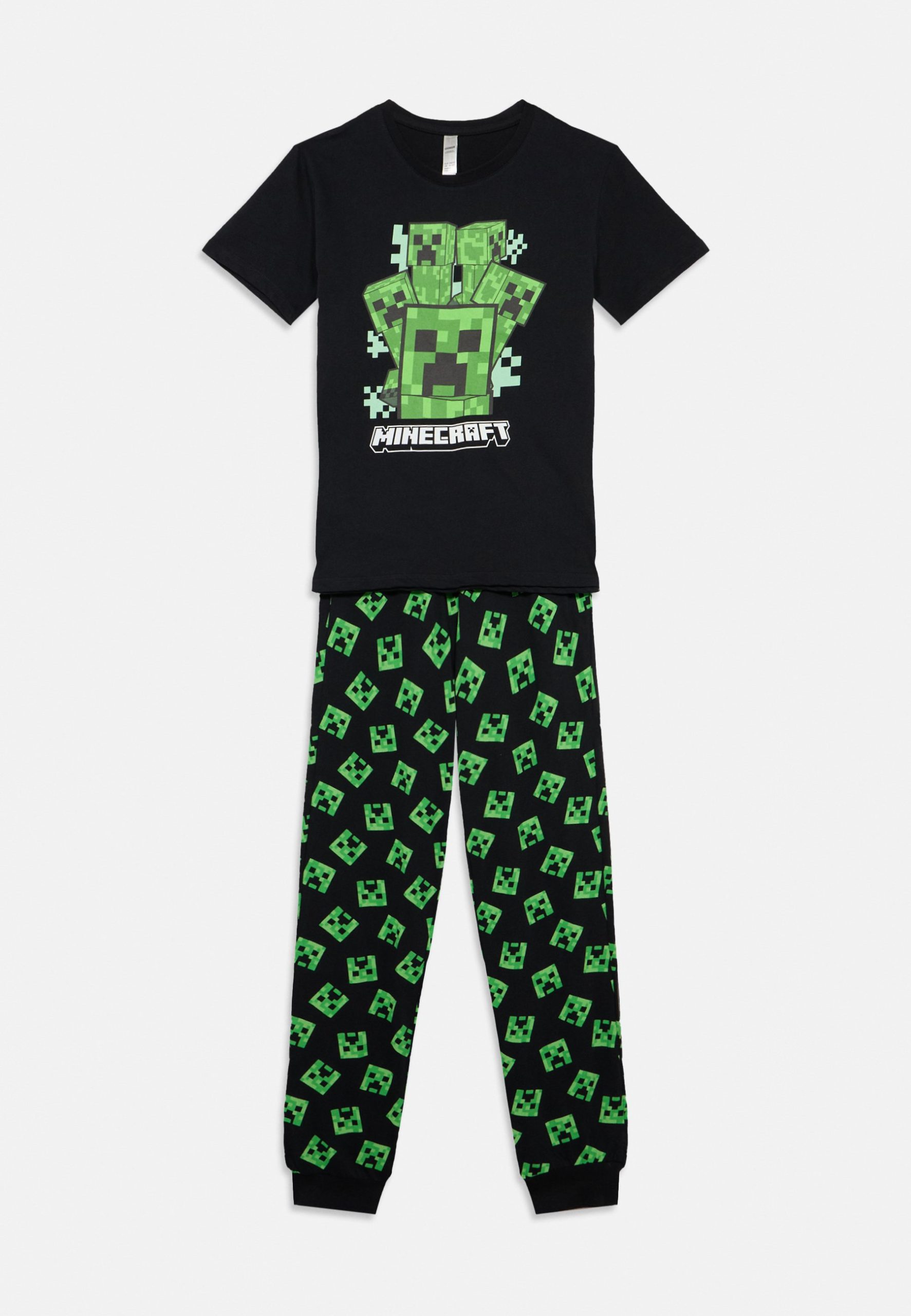 minecraft-pyjama-461jgv-1.jpg Lindex MINECRAFT SET Pyjama black/zwart Zalando.nl - Afbeelding 1