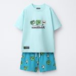 6 14 JAAR / MINECRAFT © MOJANG AB PYJAMA Blauw 6 7 jaren (120 cm)