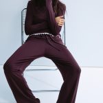 Pyjama van modal Donkerbruin