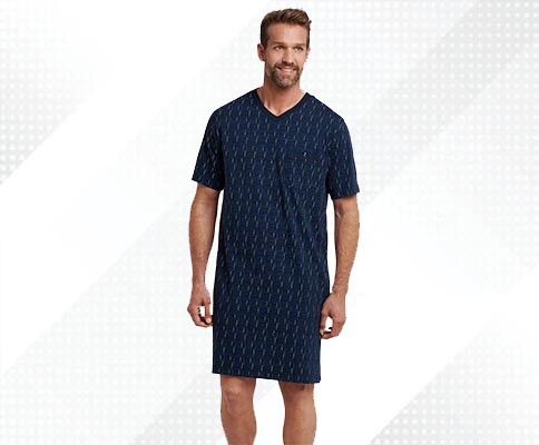 nachtkleding-heren-809skp-1.jpg Heren nachthemd kopen Blog | Online de mooiste pyjama's, nachthemden, ondermode en meer - Afbeelding 1