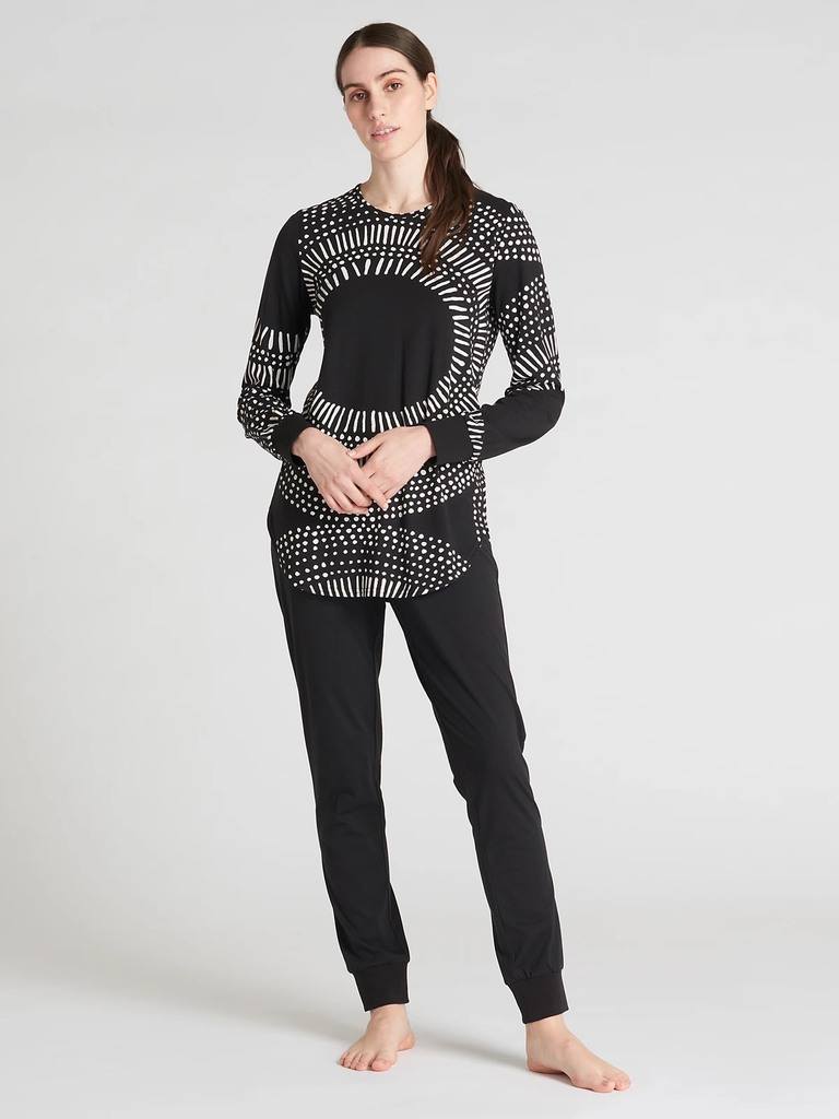 nanso-pyjama-027lbl-1.jpg Nanso Aura pyjama shirt Bots Boutique - Afbeelding 1