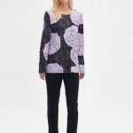 Nanso Selja pyjamaset Zwart lila & Zwart beige Bots Boutique